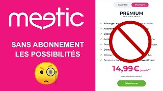 Meetic sans abonnement : 5 choses qu'il est possible de faire