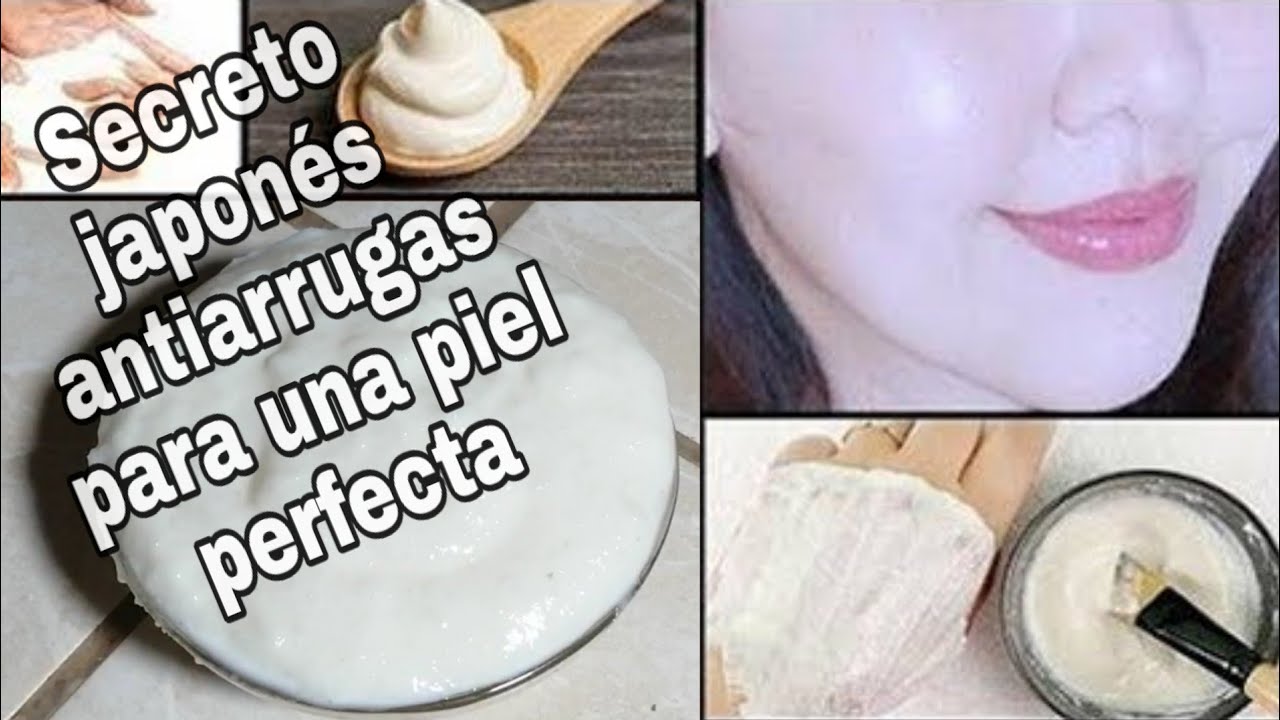 mascarilla de arroz para la cara (SECRETO JAPONES) antiarrugas botox