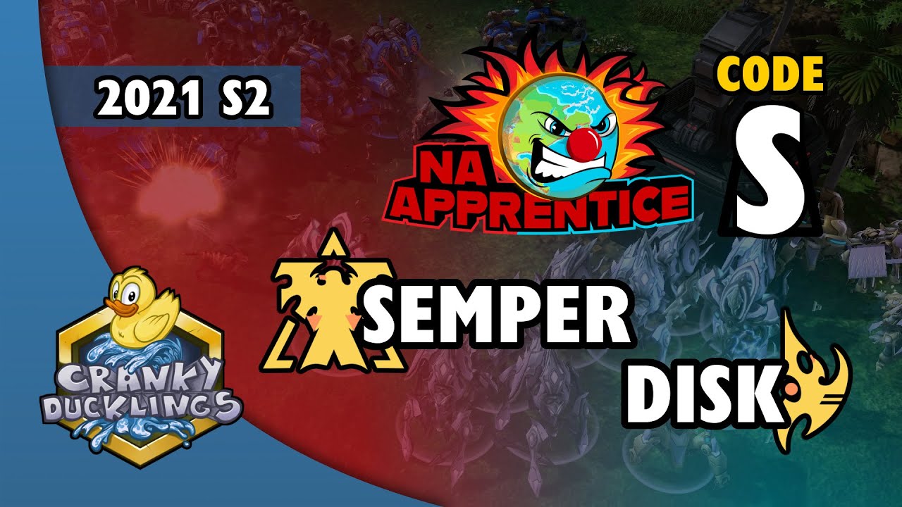 Semper vs DisK - TvP | 2021 NA Apprentice Season 2: Code S Semis | NA  StarCraft 2 Tournament - YouTube