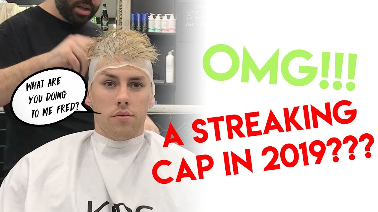 A Streaking Cap in 2019? OMG! Mens Hair Colour Fred LeMarche