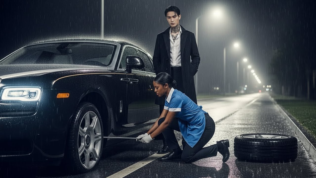 Black Waitress Fixed Korean Mafia Boss' Flat Tire. Next Day, A Rolls Royce Showed Up At Her House