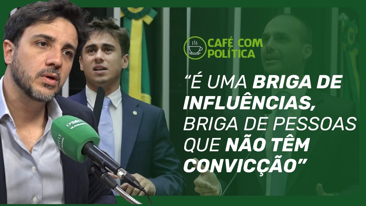 Presidente do Missão ataca bolsonarismo e fala em disputa de ego entre Nikolas e Eduardo Bolsonaro