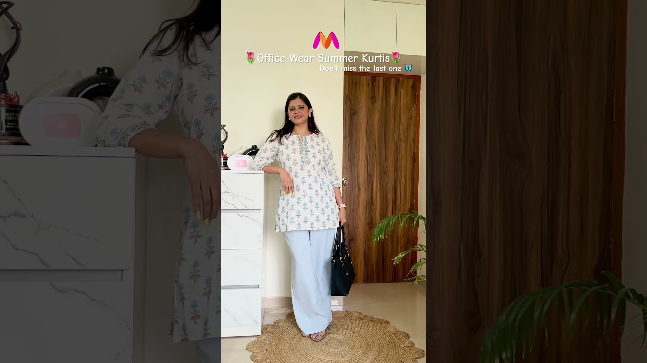 Office Wear Summer Kurtis under ₹ 500/- 