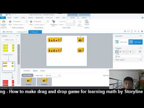 Video Dùng Storyline tạo trò chơi. - YouTube