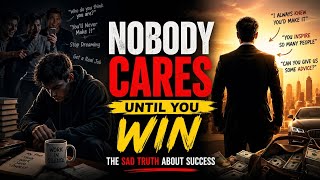Nobody Cares Until You Win | The Sad Truth About Success | #mindset #success #motivation #sadtruth 