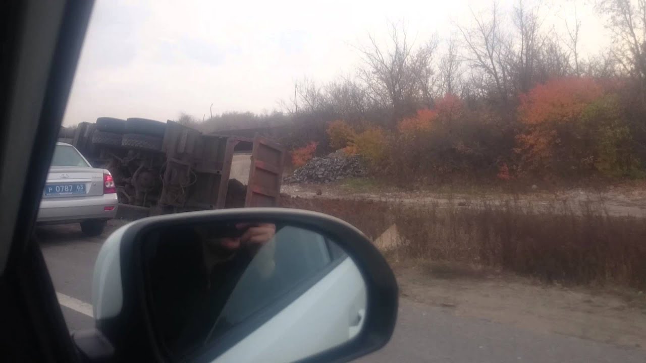 Камаз перевернулся симферополь