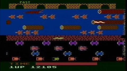 FROGGER (ATARI 800XL)