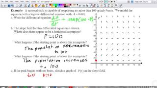 6-5: Logistic Differential Equations