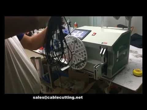 High-Speed Wire Cable Harness Taping and Bundling Machine