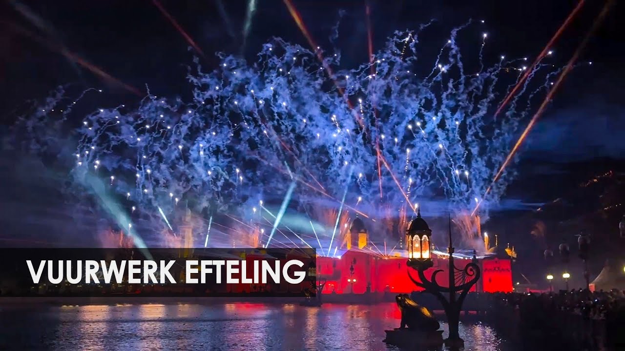 Oud en nieuw in de Efteling (2025): vuurwerkshow en entertainment