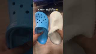 Lets make the crocs winter ready 👍🤩