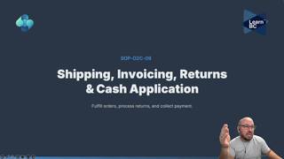 Shipping, Invoicing, Returns &amp; Cash in Microsoft Dynamics 365 Business Central | SOP-O2C-09