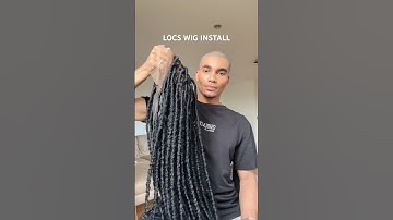 This 30” LOCS Wig Looks SO Real It’ll Blow Your Mind 😳🔥 | #LocsWig #fauxlocs  #HairTransformation