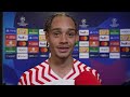 "We are extremely happy about the 3 points!" | Xavi and Xaver Schlager after our 3:1-UCL-Win in Bern