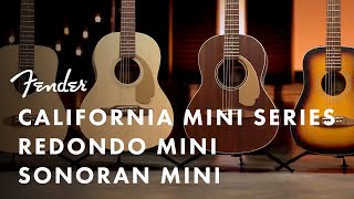 Exploring The California Mini Acoustics Series | Fender Acoustics | Fender