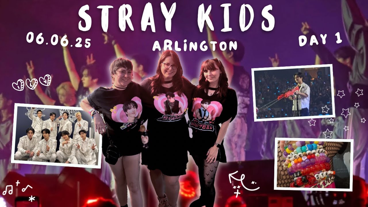 STRAY KIDS CONCERT VLOG | dominATE World Tour | Arlington 250606