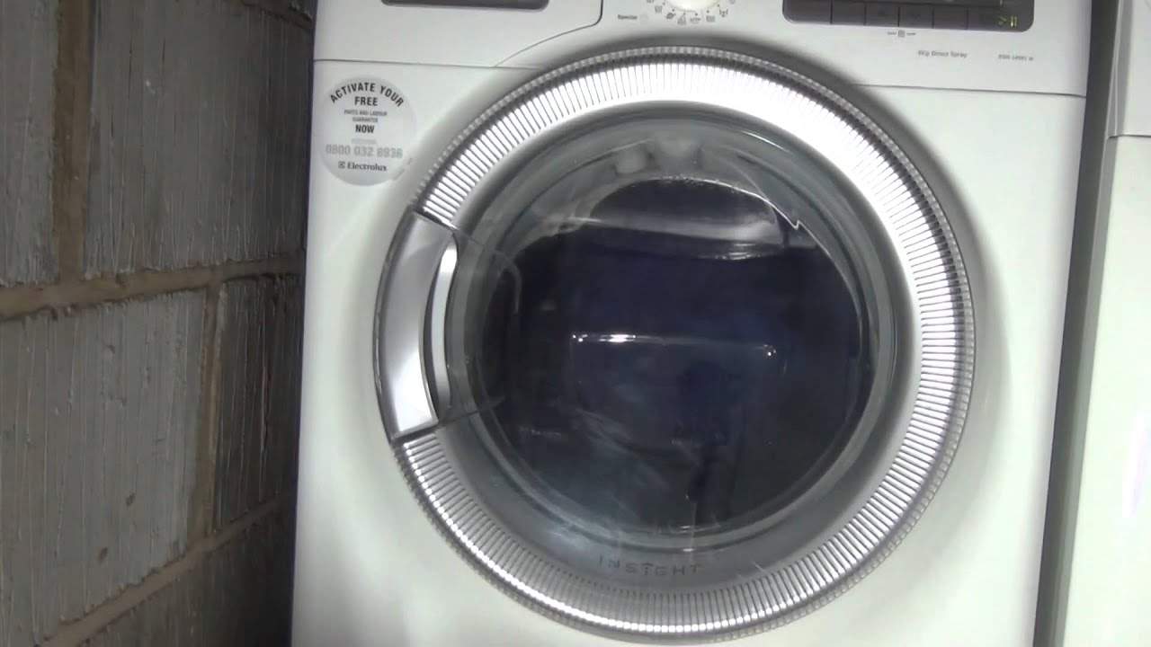 Electrolux Insight Time Manager EWN14991W : Cotton Eco 60'c standard A class cycle (Full cycle)