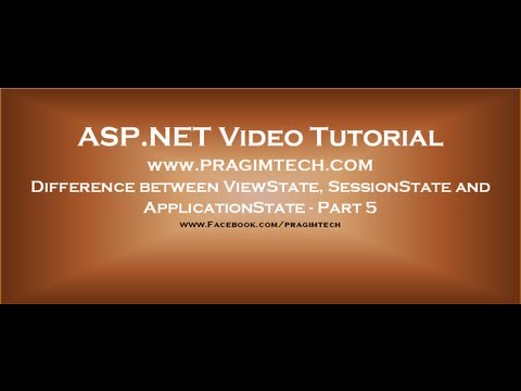 Video: Wat is die verskil tussen sessie en toepassing in asp net?