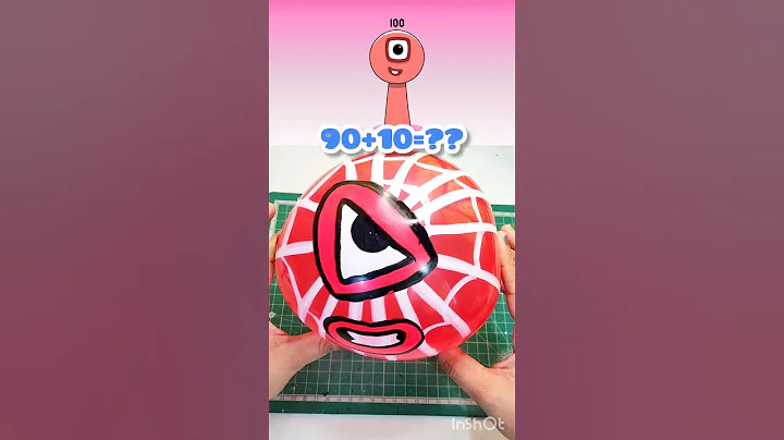 I made Sprunki OC Numberblocks 100 out of balloon #sprunkioc #numberblocks #diyballoon #art