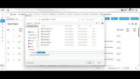 Ajnaview | How to Generate Event Report and  Export Email Schedule Report