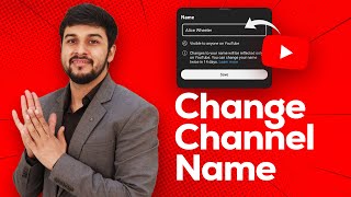 How to Change YouTube Channel's Name (2024) by Tweak Library 242 views 2 weeks ago 1 minute, 35 seconds