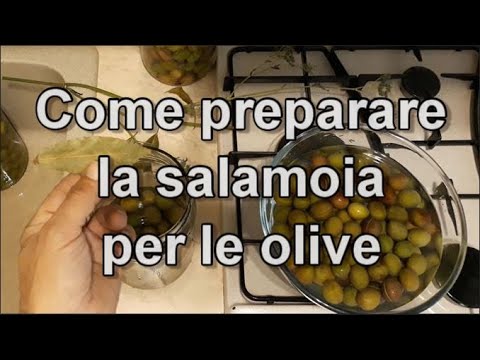 Video: Come Preparare La Salamoia