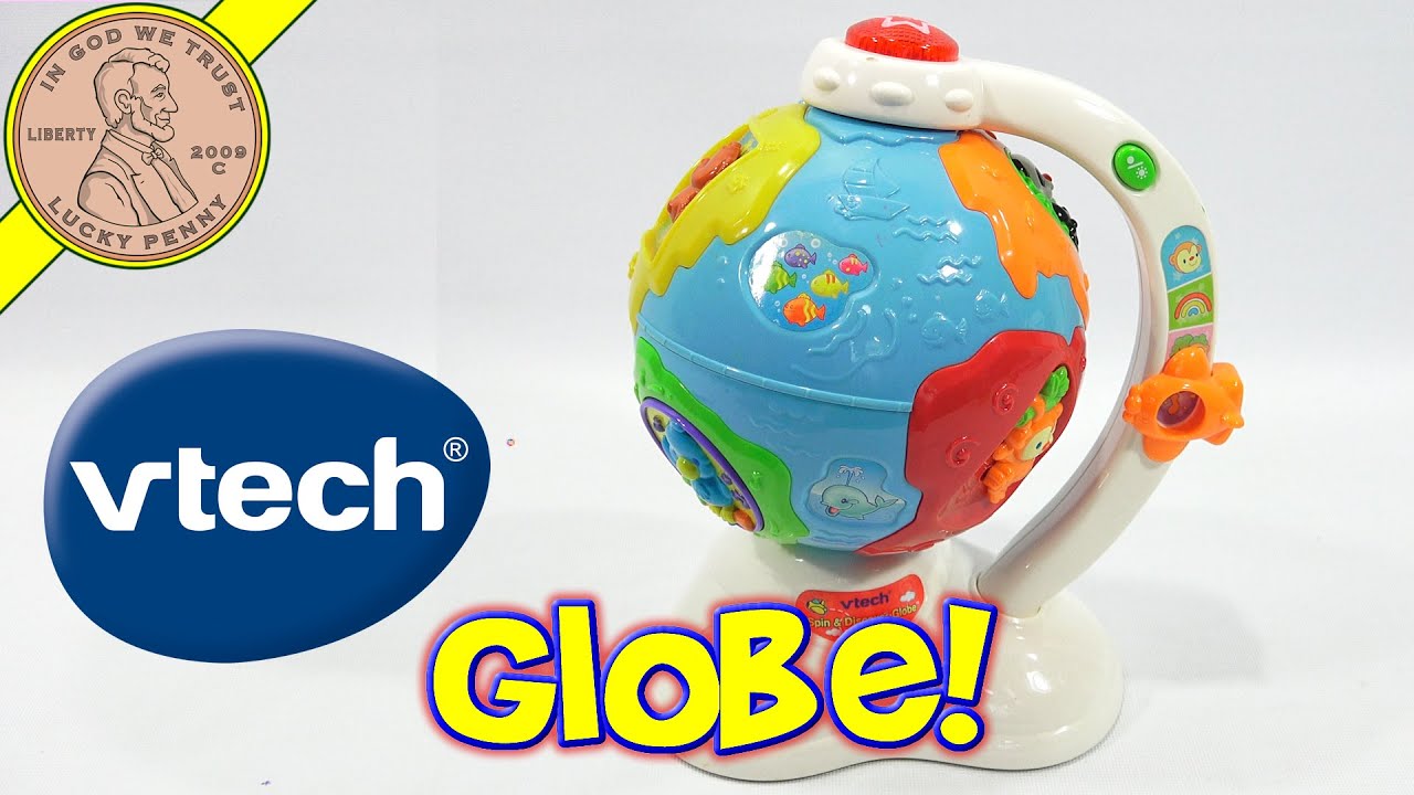 Vtech Spin & Discover Globe - Songs - Colors And Animal Sounds