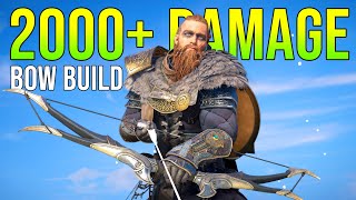 2000+ DAMAGE Archer Best Weapons - Assassin's Creed Valhalla Best Bow Build Combat Gameplay! screenshot 4