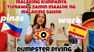 JOB OFFER HINDE MAHINDIAN MALAKI ANG BIGAY NA SAHOD ⁉️ dumpster diving