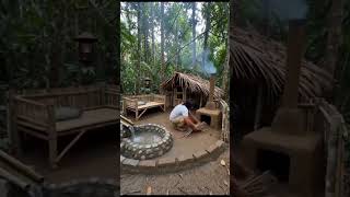 #bushcraft #survival #naturelovers #outdoorlife #primitive #campinglife #woodworking #shortvideo