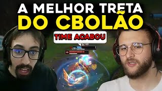 TR3TA MAIS ENGRAÇADA DOS TREINOS CBOLÃO, AULAS DO GUIVEN, PIJACK REAL- RENECRODILO LEAGUE OF LEGENDS