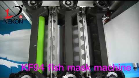 NEKON Kf94 Fish 3D Ffp2 Ffp3 Mask Machine Kf94, 150Pcs Min Fish Mask Machine With Competitive Price