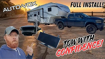 AUTO-VOX RV achteruitrijcamera installatie & volledige review | Drievoudig camerasysteem met echt...