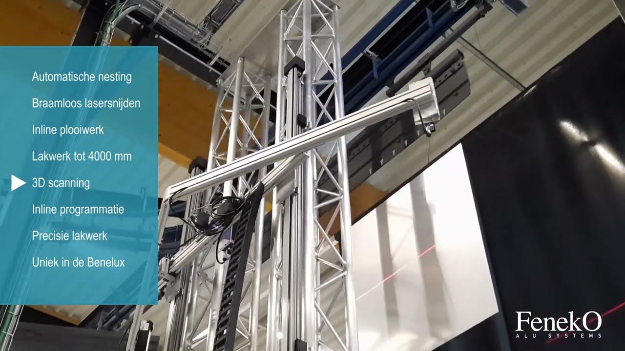 De lakrobot van FenekO Alu Systems