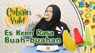 Cobain Yuk: Es Krim Rasa Buah-buahan - Murah Meriah