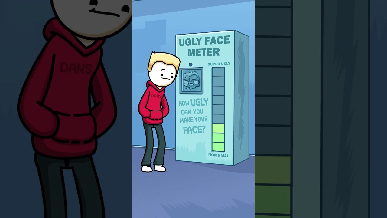 The Ugly Face Meter Original Animation Meme 