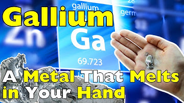 De vreemde natuurkunde van gallium: meer water dan metaal?