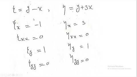 | Lecture 14 |Canonical Forms and solutions of second order  linear partial differential equation