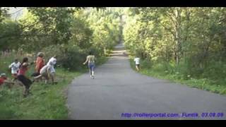 Inline skating, Tisovets, ROLLA Camp 09, high-speed crash