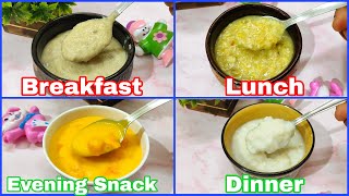 Baby Food Recipes For 8 Months To 24 Months | Baby Food Chart | Healthy Food Bites