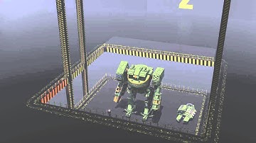 Mech_ Warrior_ Walker_MRE_On_Elevator_#3