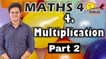 Maths  Multiplication  -  Std 4   lesson 4   Part 2