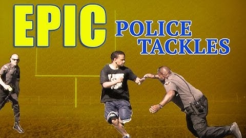Epic Police Tackles