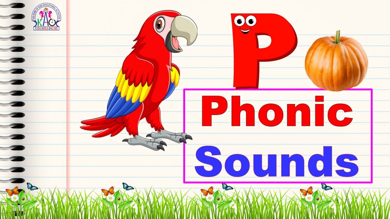 Phonics Learning Letter P