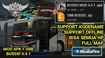 UPDATE BUSSID 4.4.1 !! CARA PASANG APK + OBB BUSSID V4.4.1 TERBARU 2025 | GRAFIK HD FULL MAP