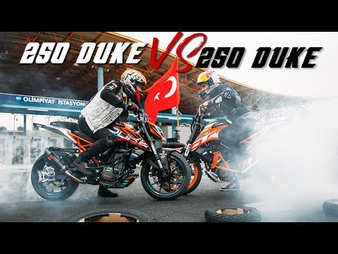 MOTO DRIFT BATTLE - KTM DUKE 250 | RokON VLOG #50