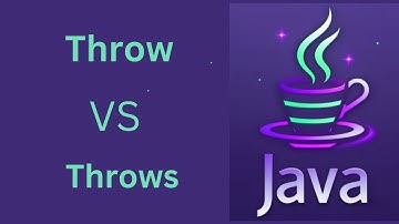 8 - Difference Between Throw And Throws Keyword @codingwithkiran #java #throw #throws