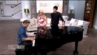 Derek Hough Chats DWTS Mirrorball With Kellie, Ninja Warrior & Piano Performance (Pickler & Ben)