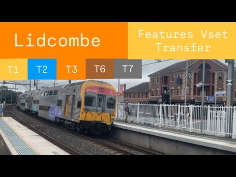 Earth Railway Vlog 22: Trainspotting at Lidcombe, features 12 cars of ...