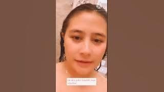 Prilly Latuconsina Mandi dulu | RUTINITAS BOBO